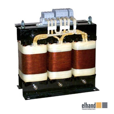 Trójfazowy transformator oddzielający ET3S o mocy od 0,05 do 10 kVA fot. 2 | ELHAND Transformatory