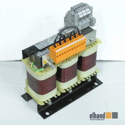 Trójfazowy transformator oddzielający ET3S o mocy od 0,05 do 10 kVA fot. 4 | ELHAND Transformatory